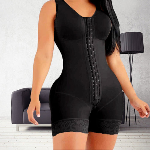 Fajas Colombianas Post Surgery Shapewear Compression Slimming Girdle Woman Flat Stomach Lace Shaper Skims Shorts Bodyshaper